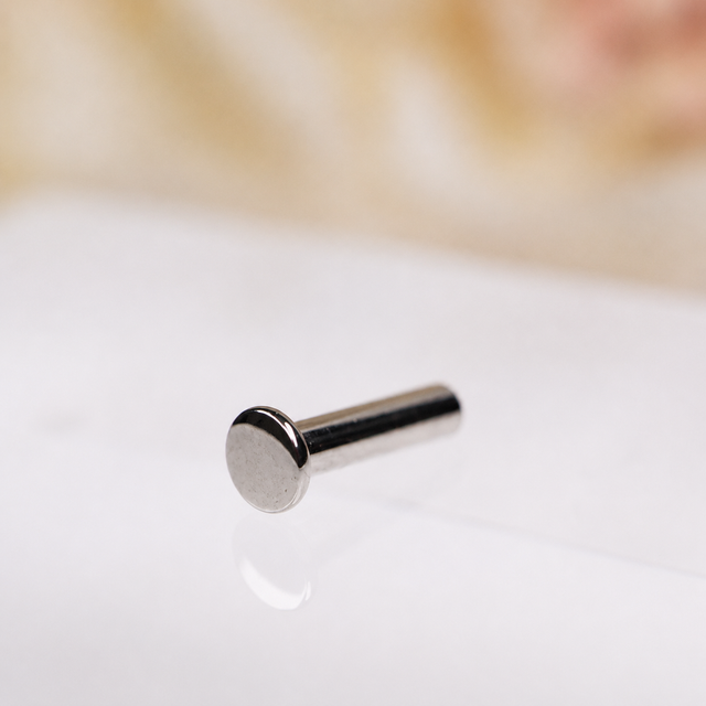 Threadless Titanium Backings