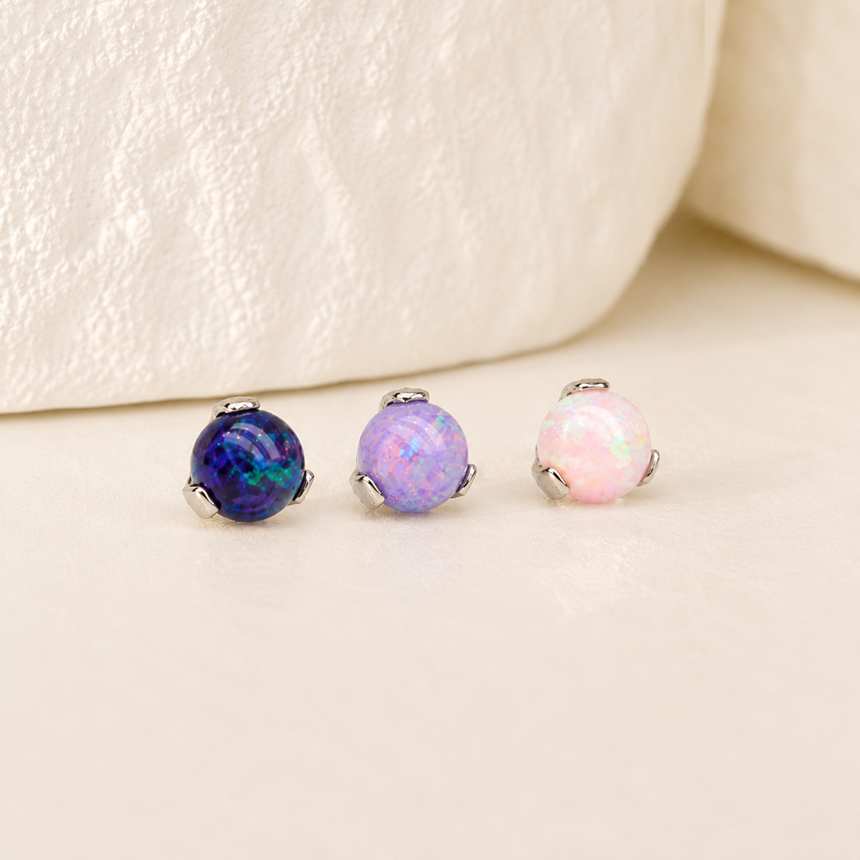 Opal Prongs-14g