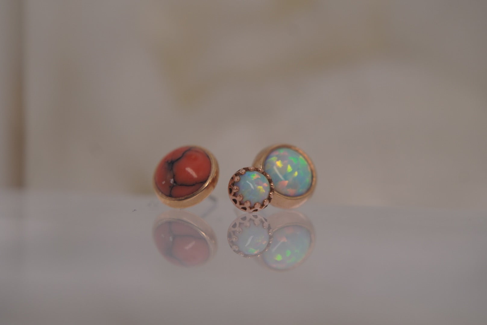Opals in Gold