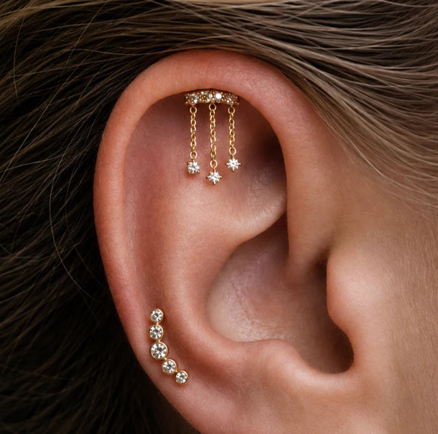 Hidden Helix Piercing