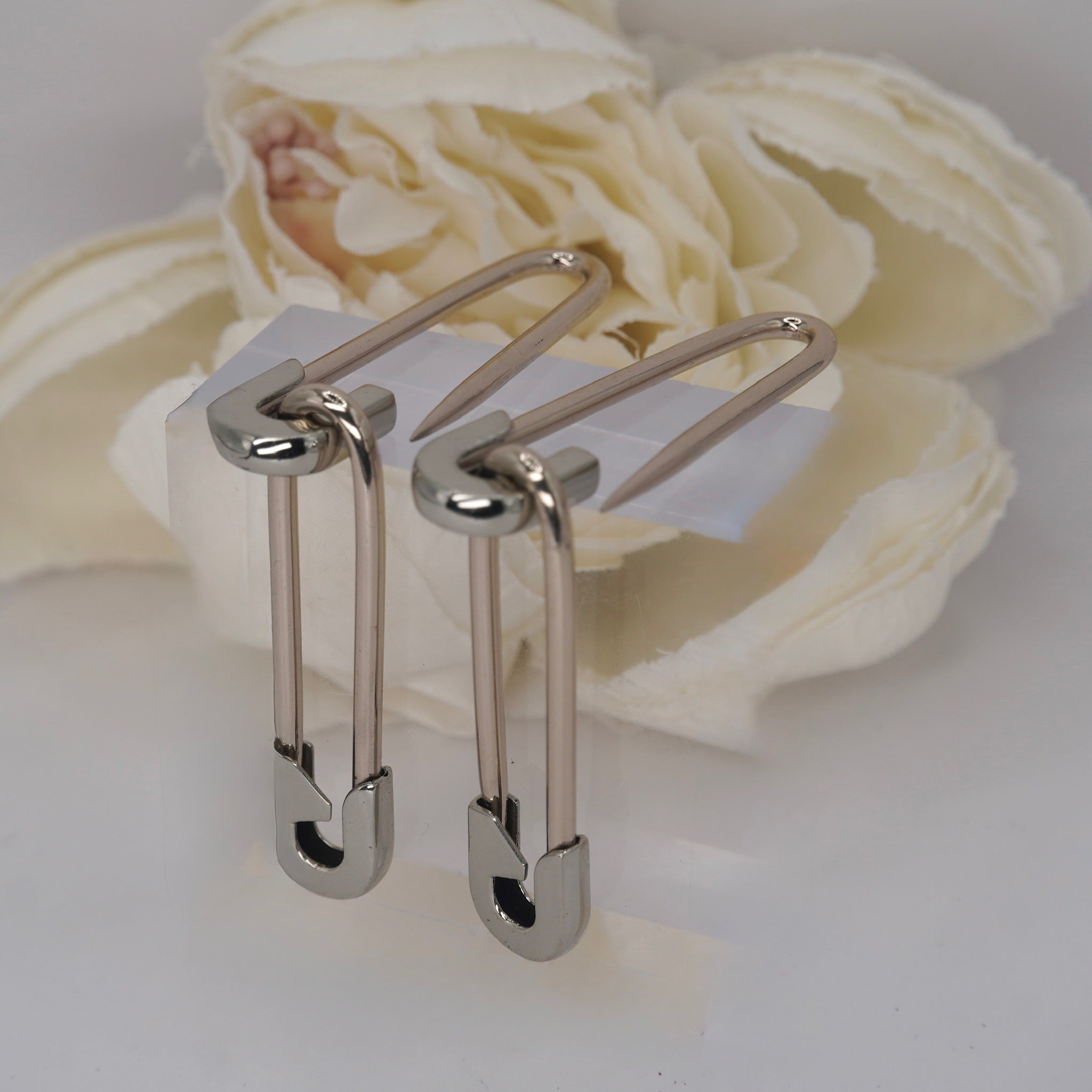 Safety Chains Hanging Earrings