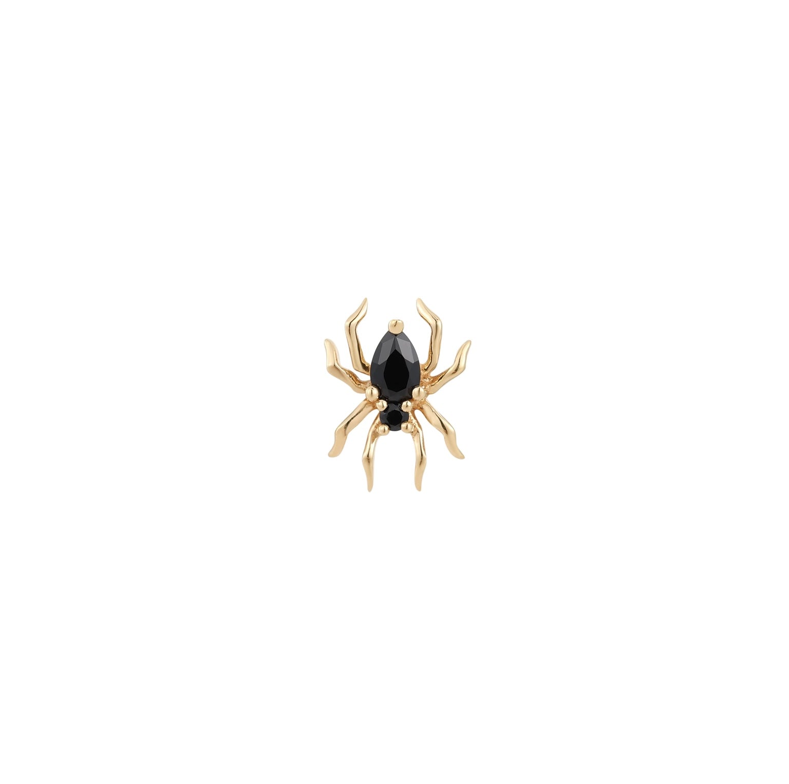Arachne Spider - Black Spinel