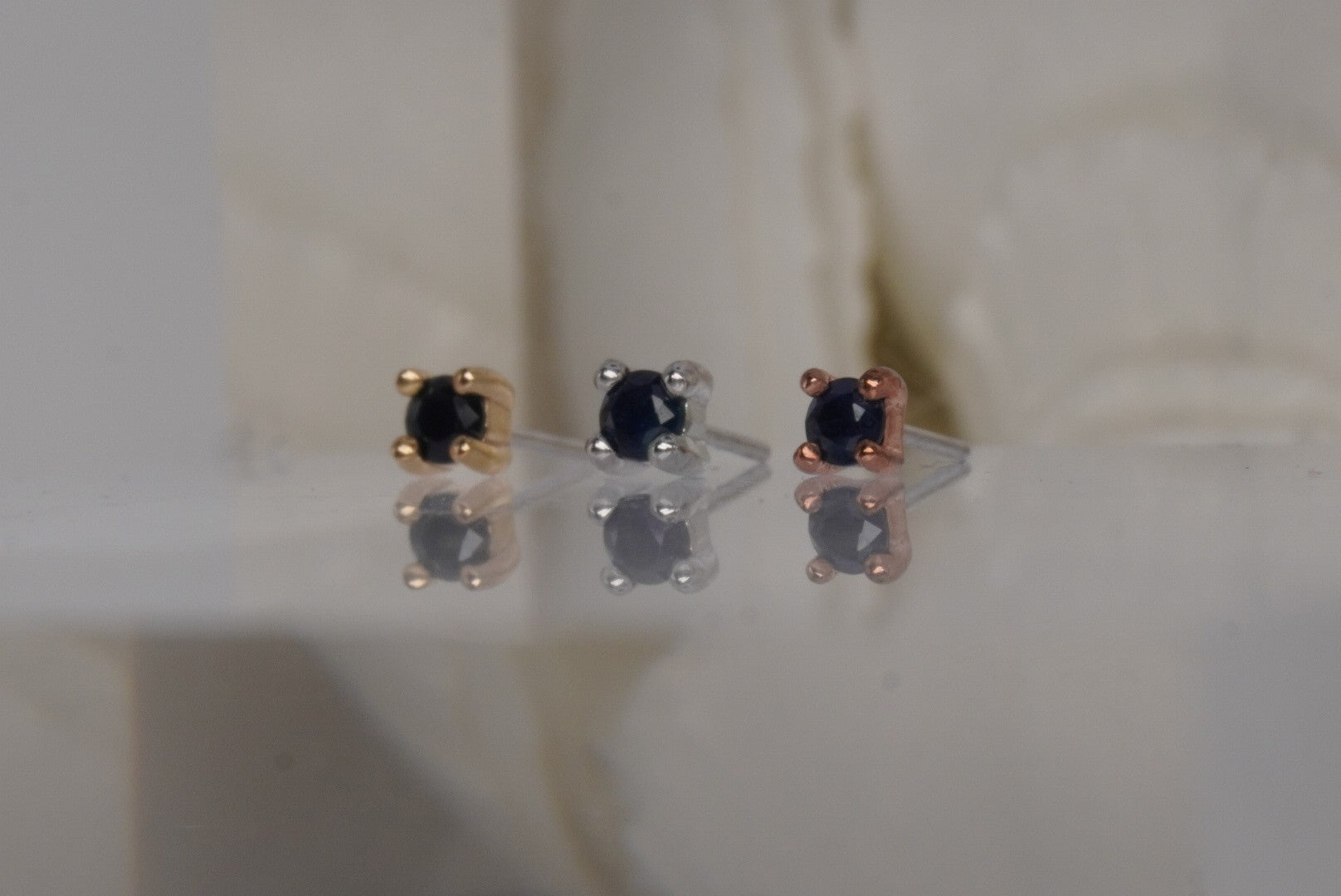 Blue Sapphire Prong