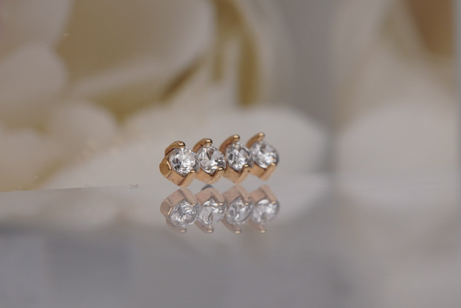Flat Line in Gold- 16g