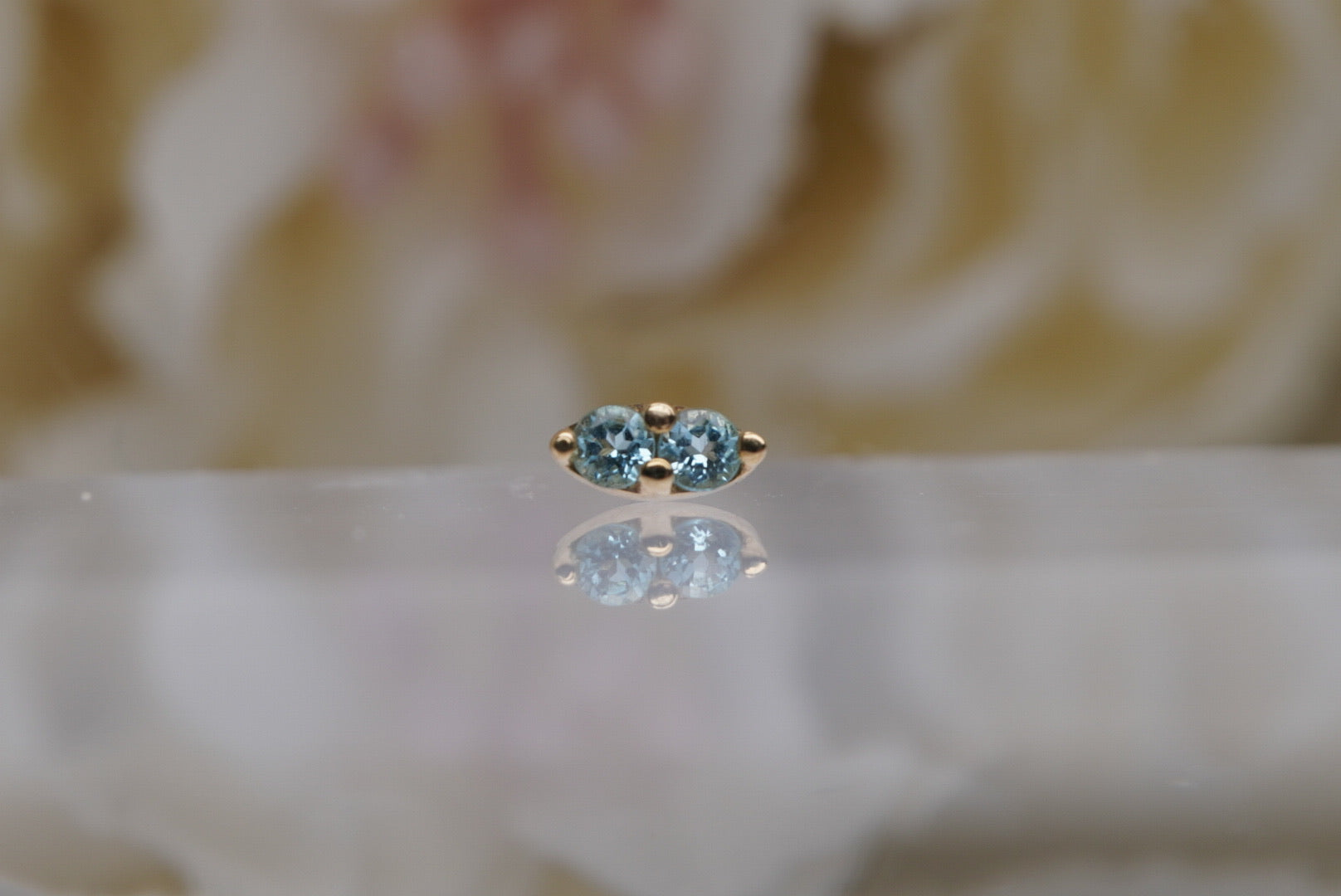 Marquise Illusion with Swiss Blue Topaz