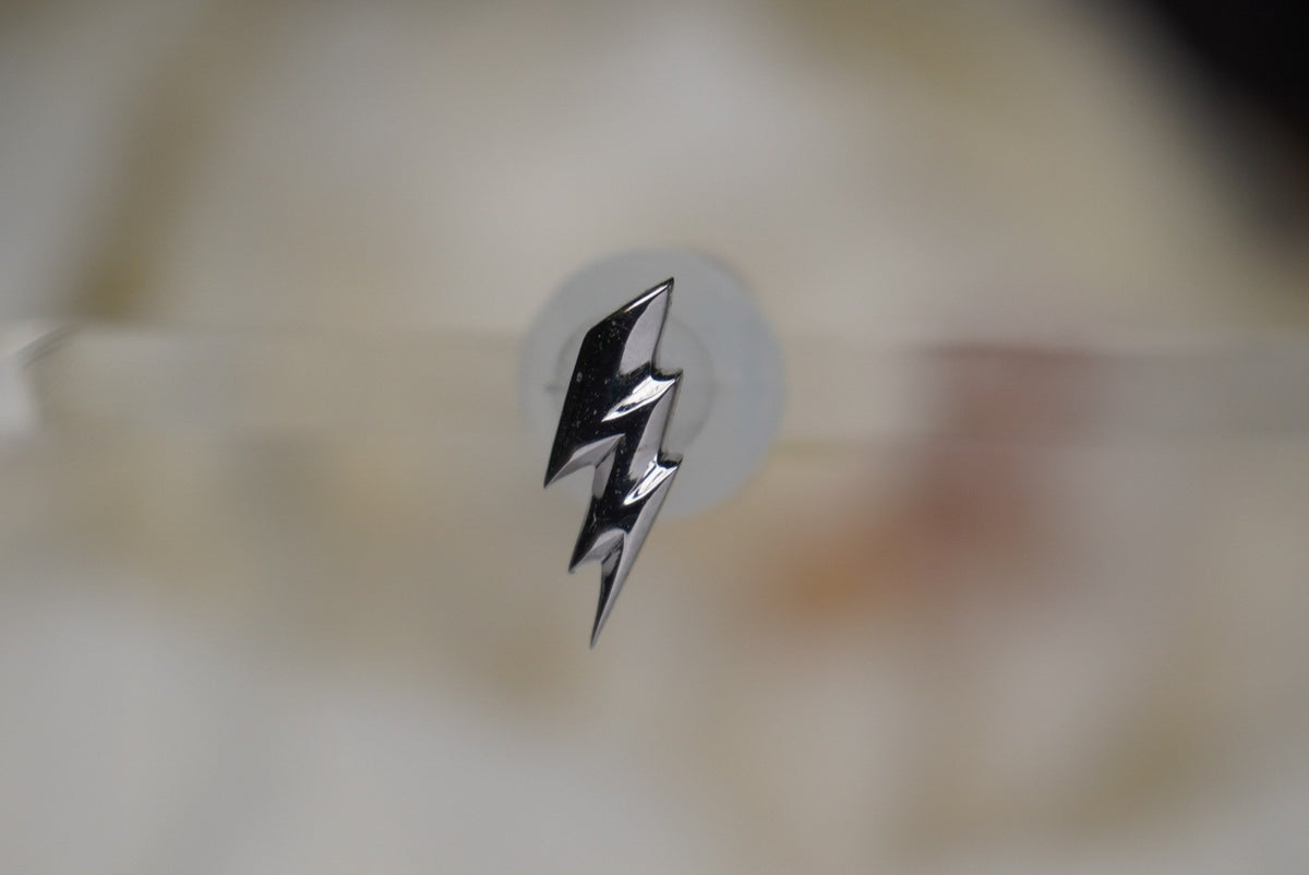 Tether 14k "Bolt." lightning bolt Threadless Yellow gold white gold rose gold