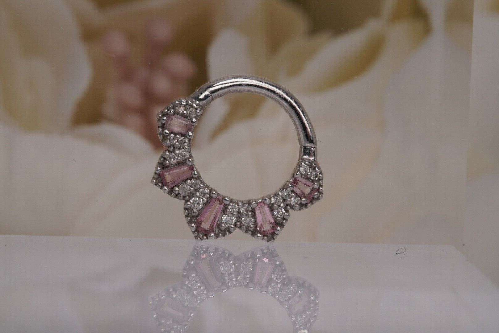 Gilty Pleasure with Pink Tourmaline & Genuine Diamonds