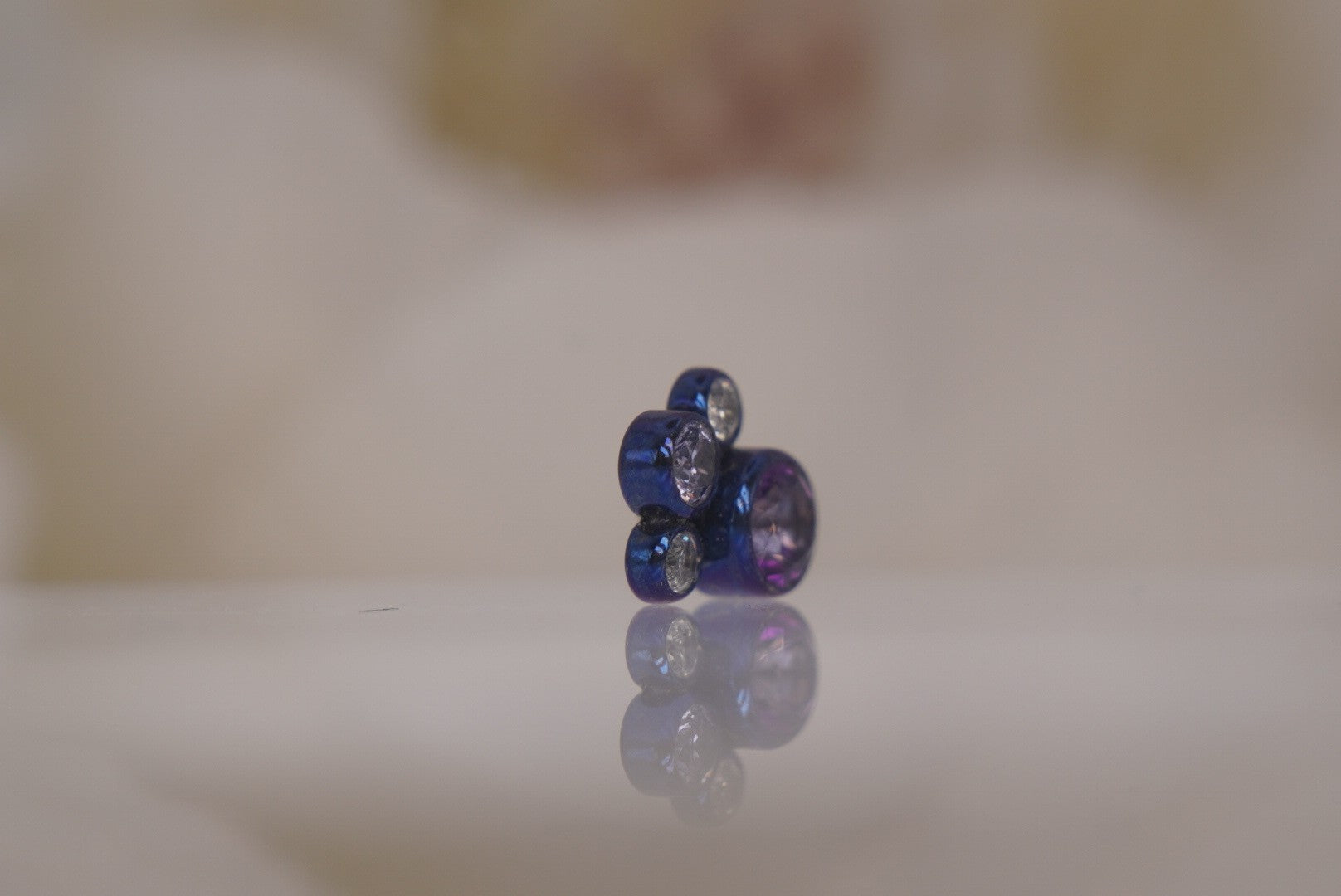 Caeli (Purple, Lavender & White) Anodized Purple 16g