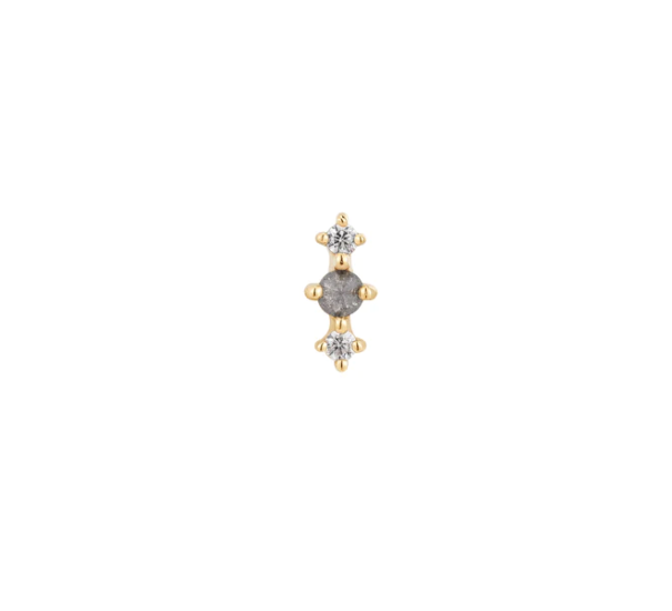 Ghost Flower with Grey Diamonds