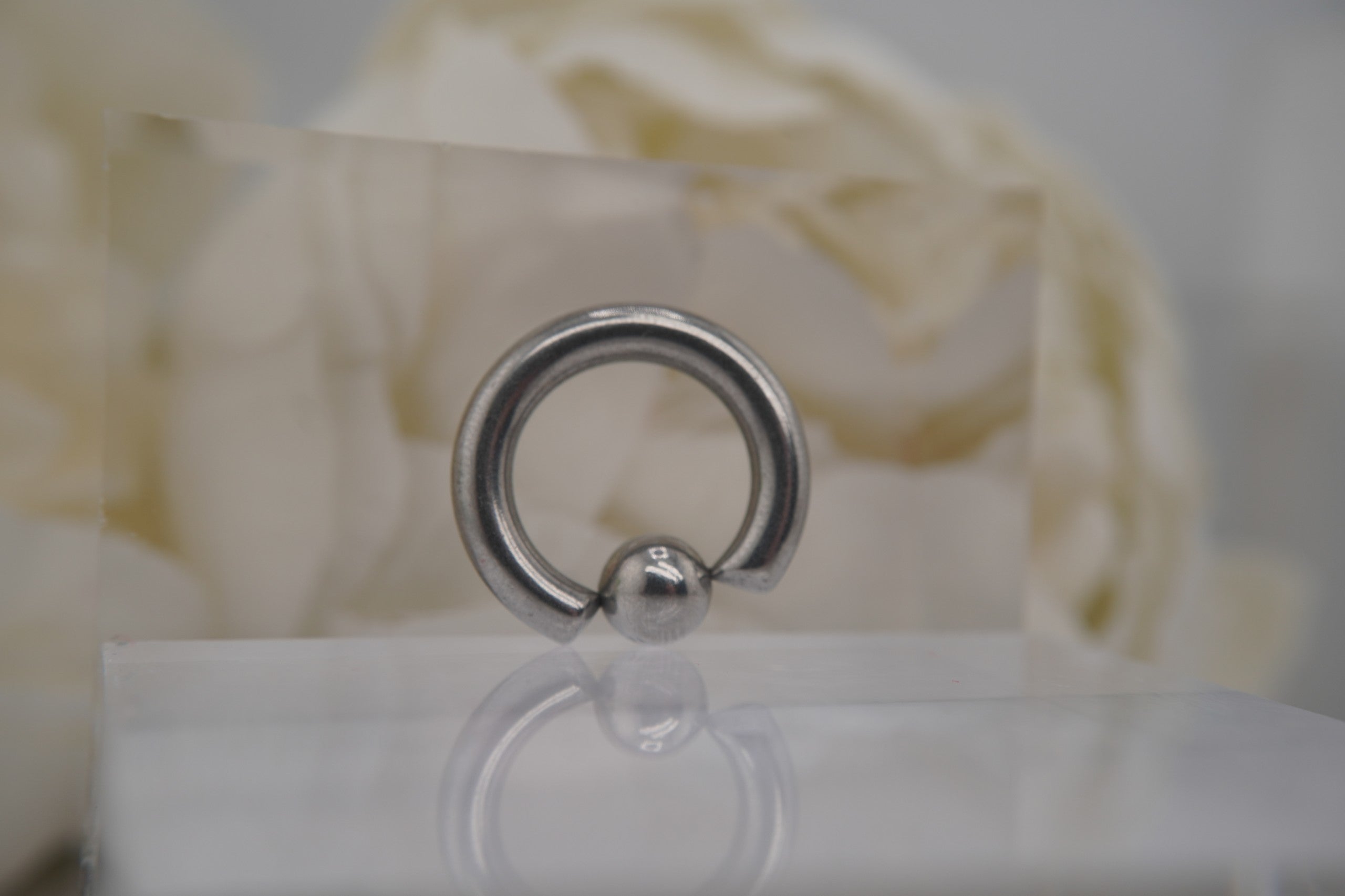 6g Captive Bead Rings-Stainless Steel