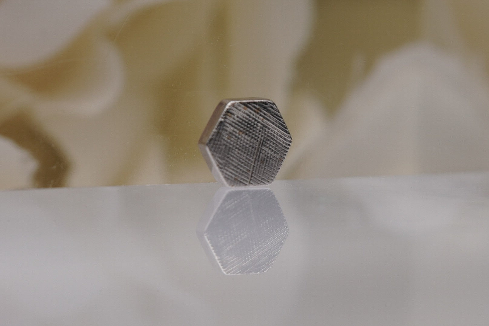 Hexagon - Florentine Finish