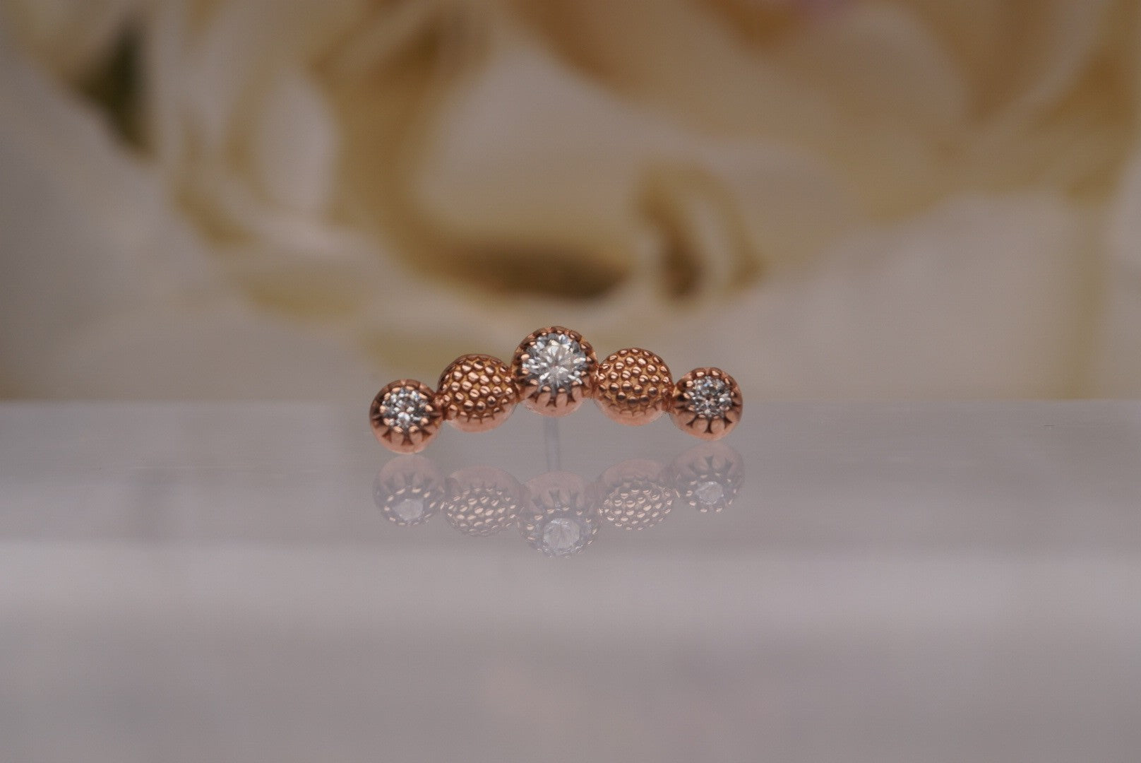 Milgrain Cluster in Gold
