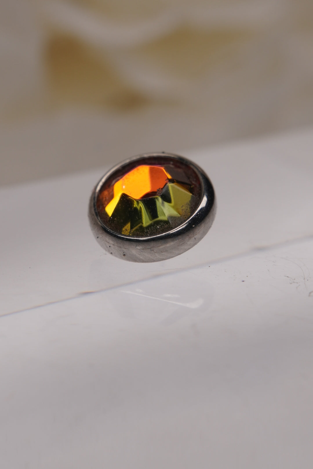 Crystal Volcano - Flat Faceted Gems 14g