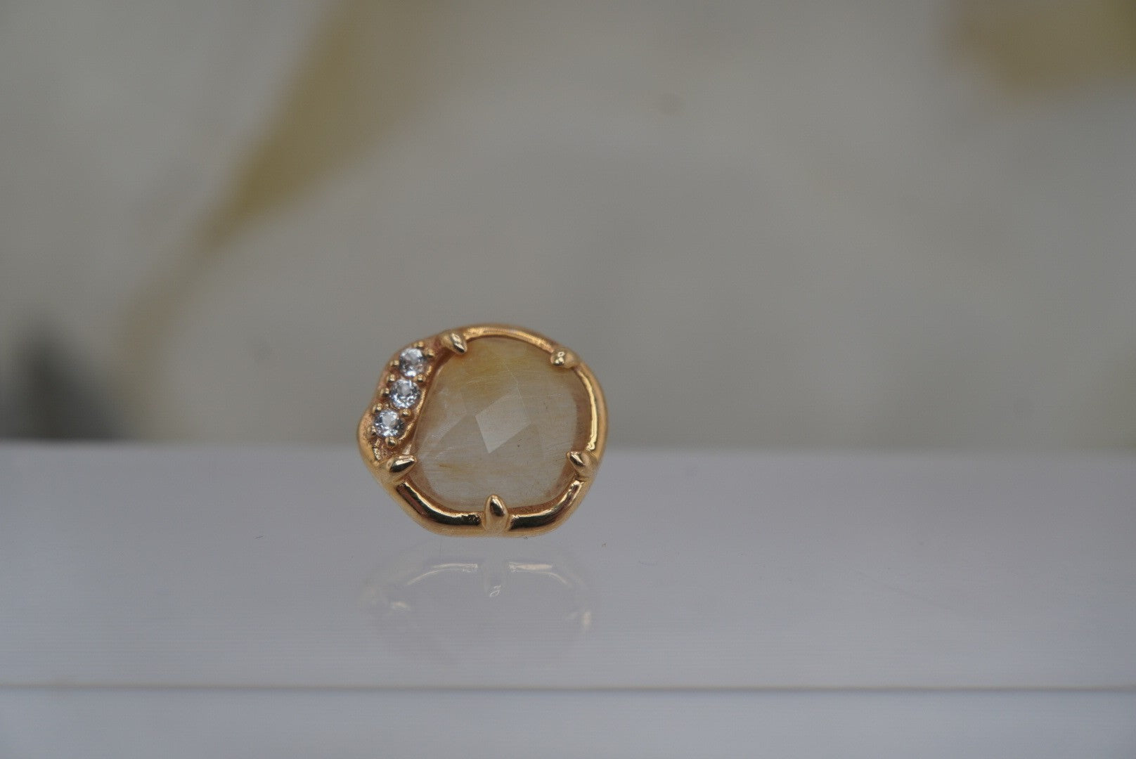 Vision with Rutilated Quartz & Topaz