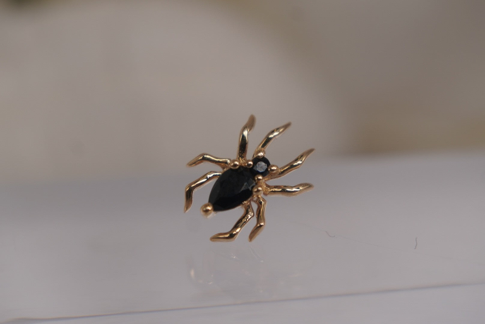 Arachne Spider - Black Spinel