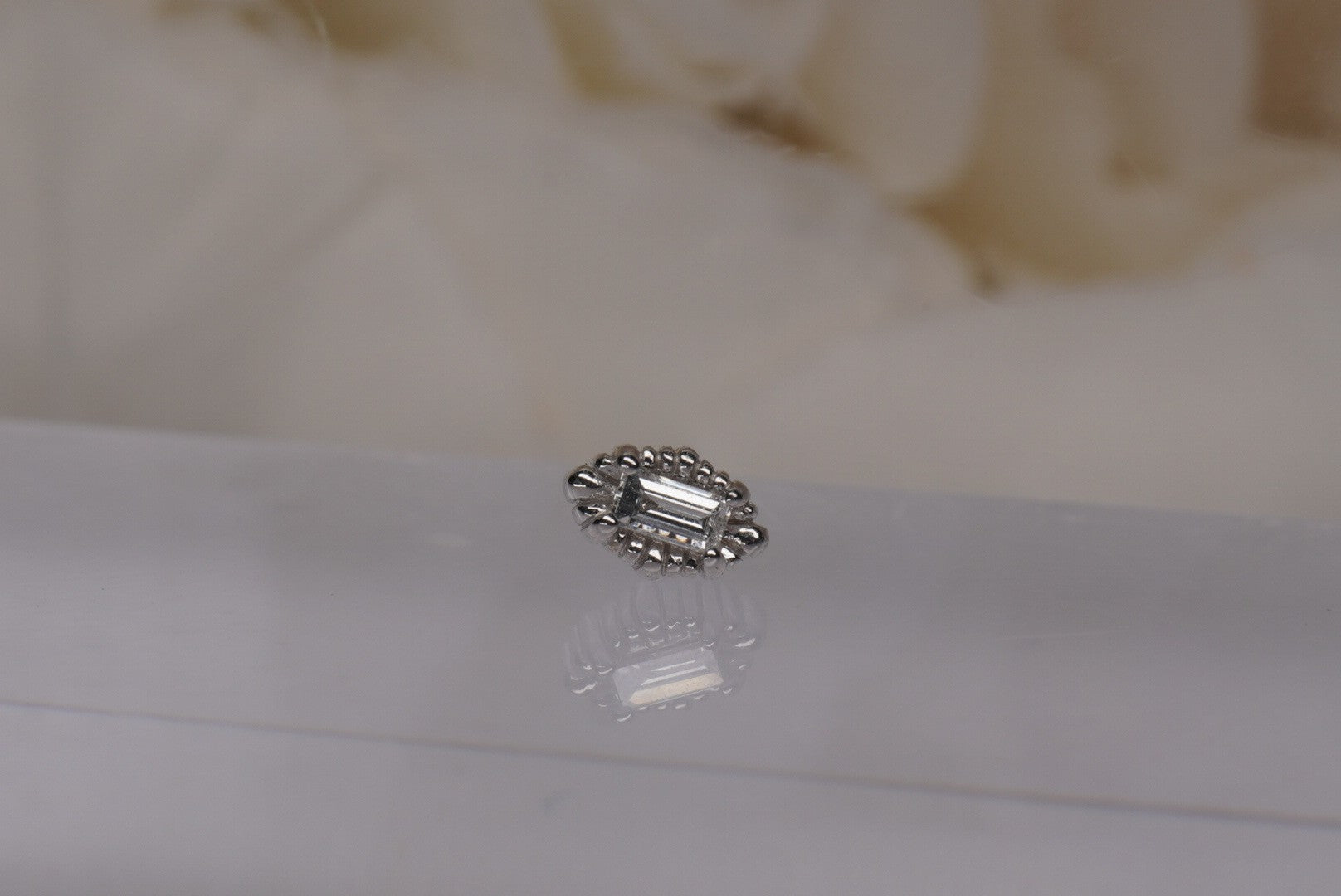 Melange Baguette with Diamonds