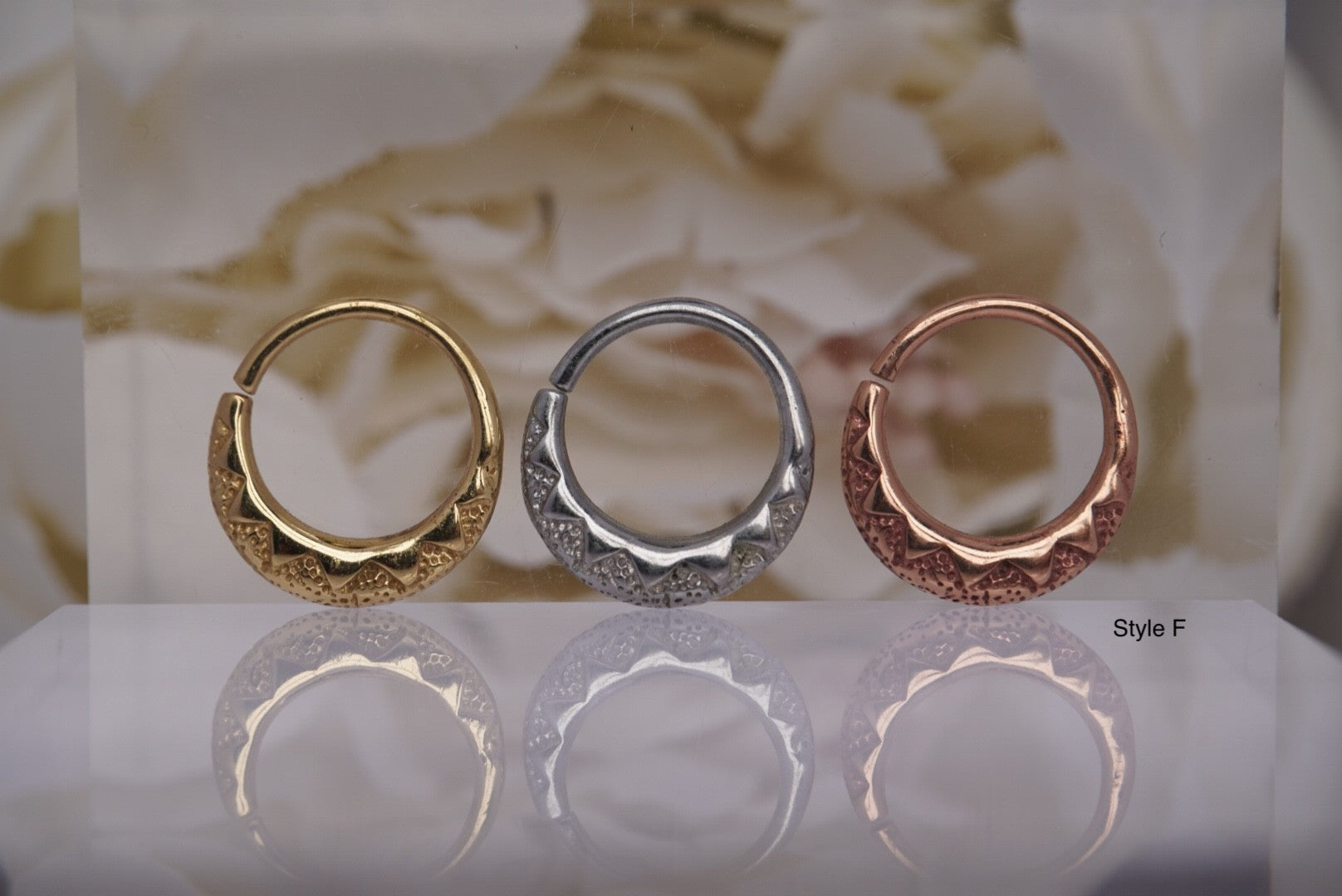 Style F Plated Seam Ring
