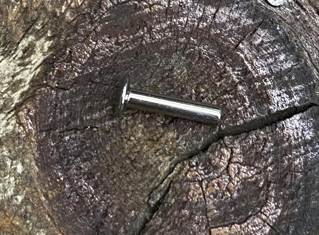 8g Threaded DISC Backing- 5mm