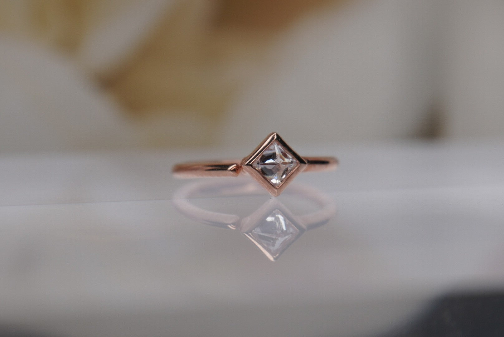 Mae Seamless Ring- 18g 5/16" with Crystals