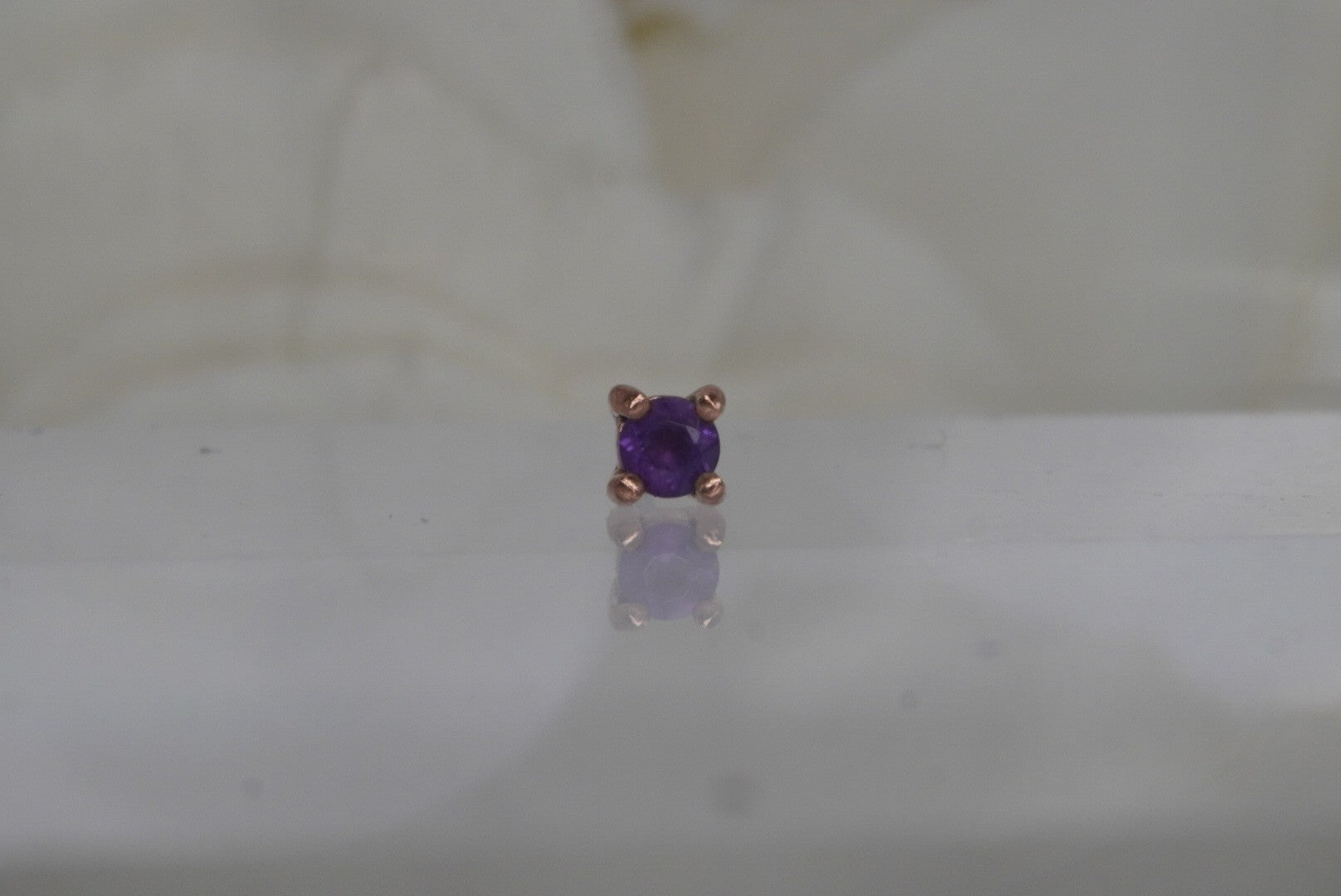 Amethyst Prong