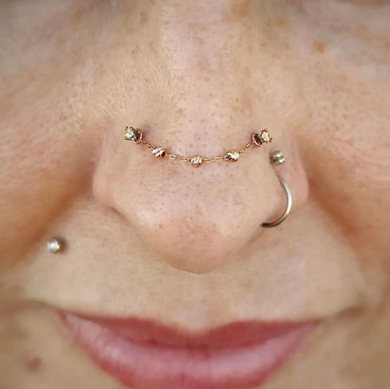 Double Nostril/Nose Piercing