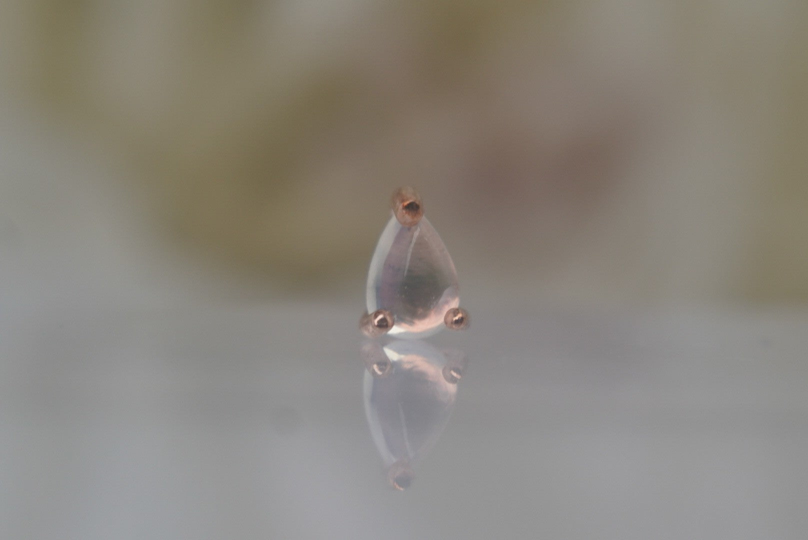 Rainbow Moonstone Pear