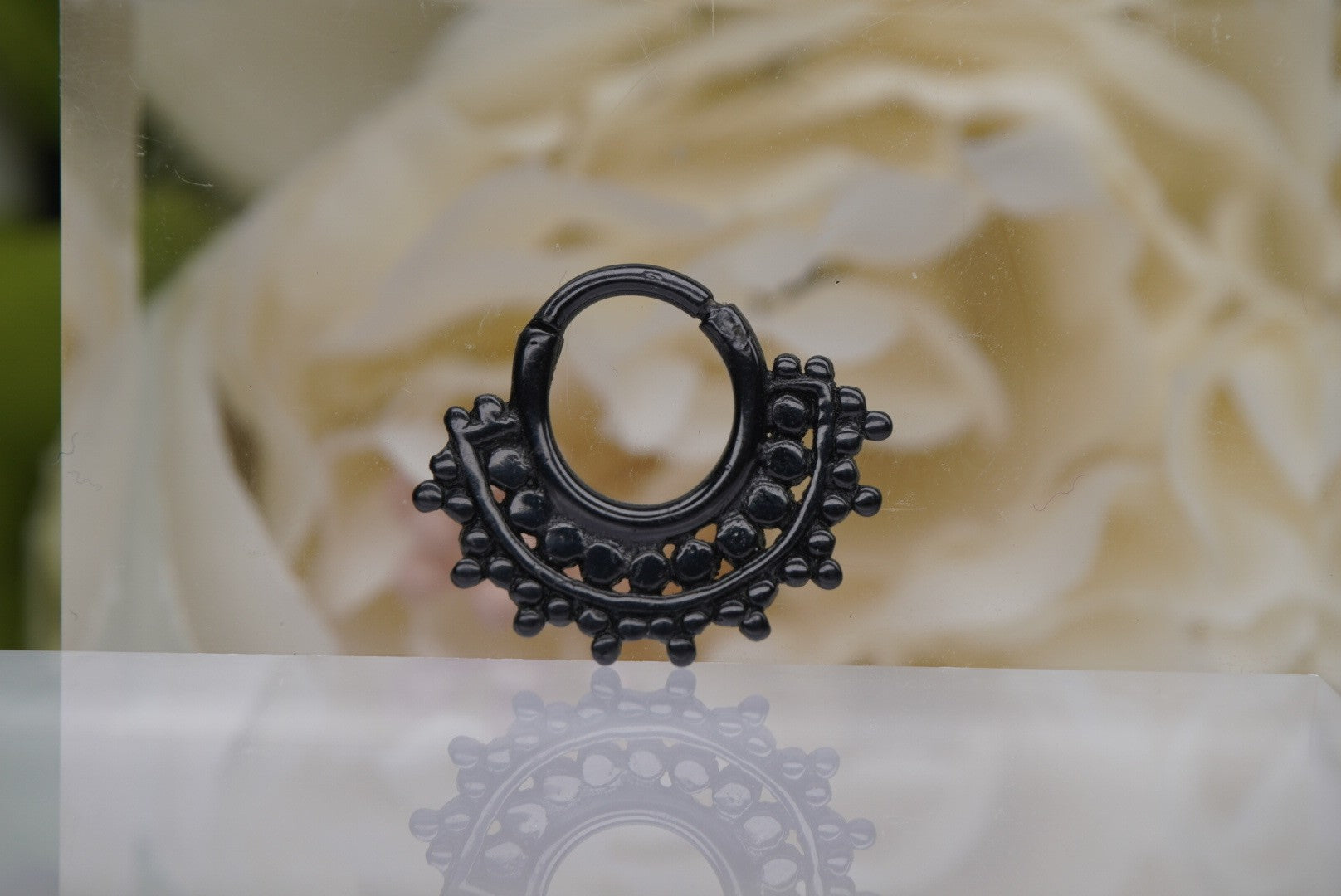 Afghan Clicker-14g 3/8" Plated
