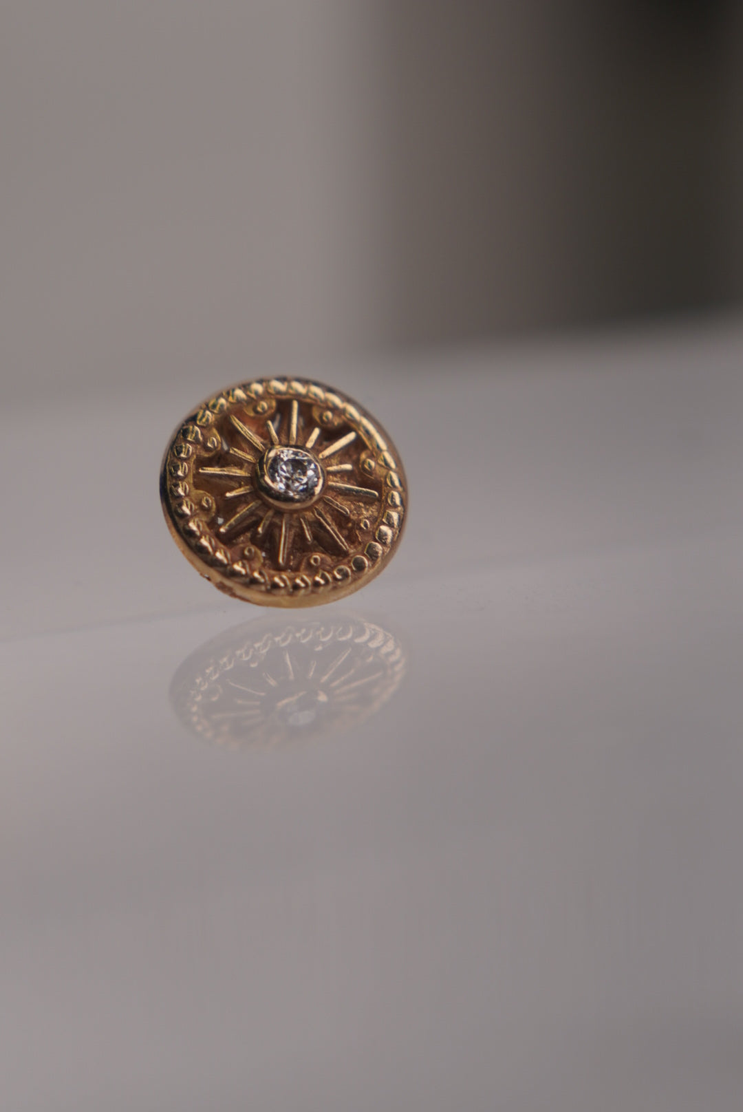 Sundial in Gold