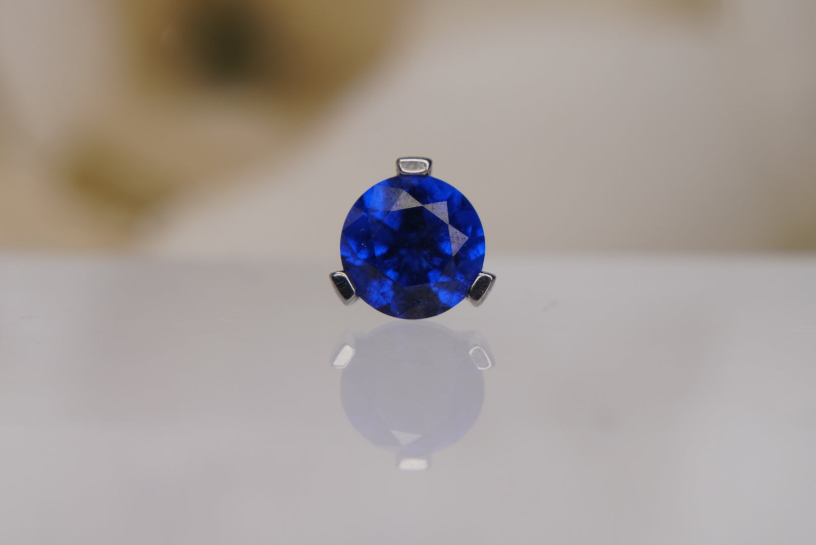 Sapphire Crystal- Prong