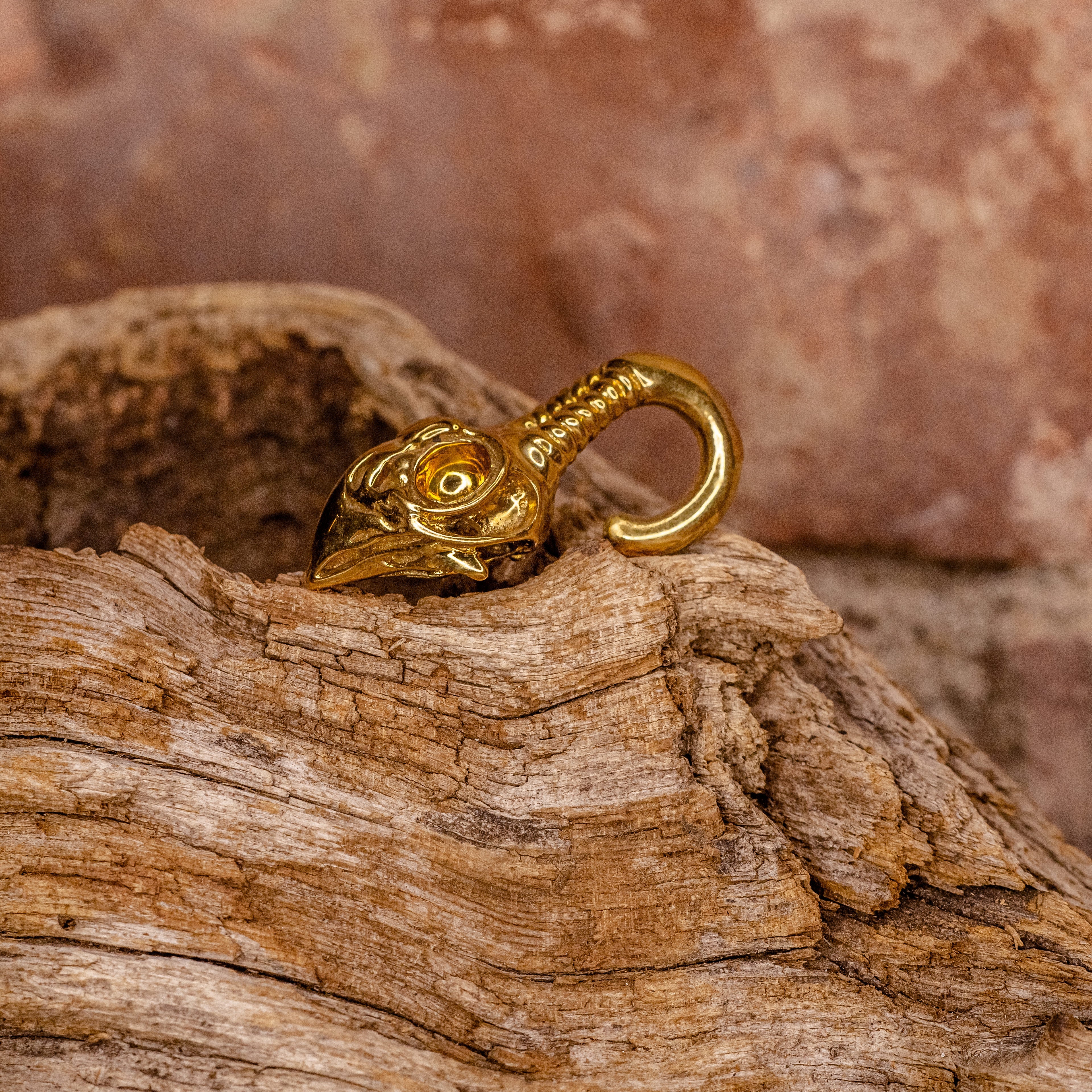 Owl Head Weight-6g-Bronze
