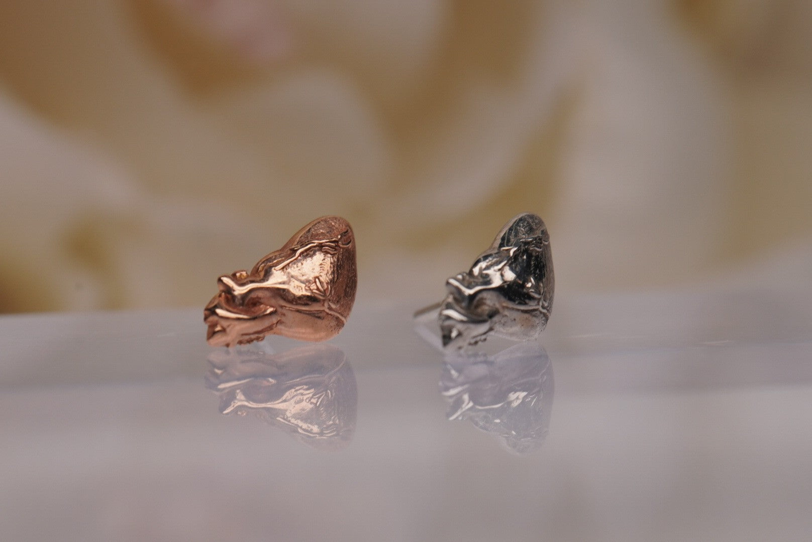 Anatomical Heart in Gold