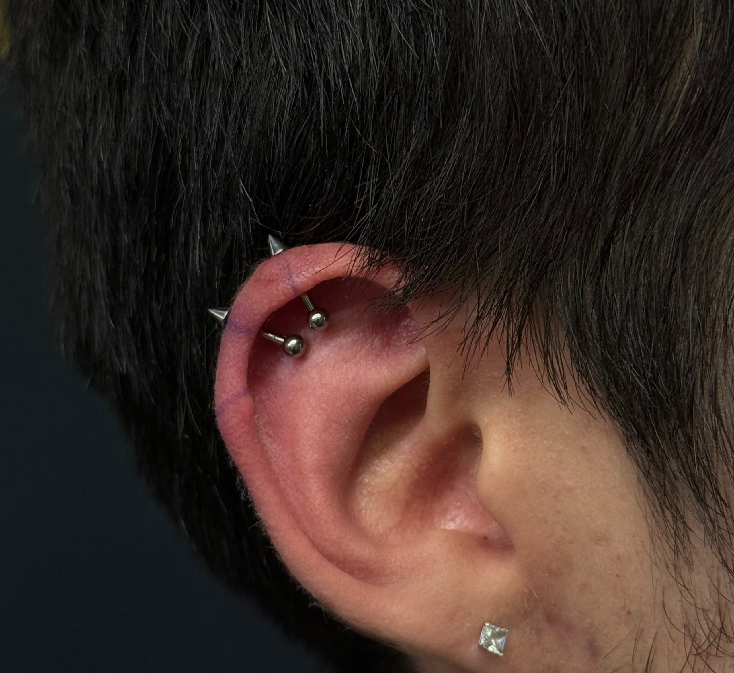 16g Threadless BARBELL Backing