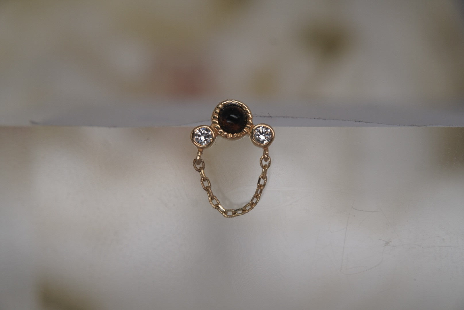 Halston with Smokey Quartz & Crystals