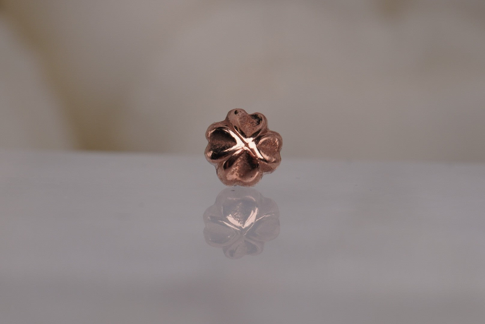 5mm Threadless End in Gold