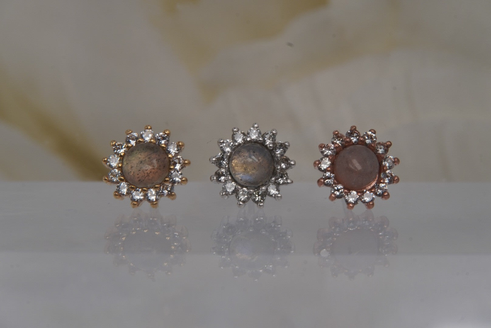 Delphine w/ Labrodite & White Sapphire
