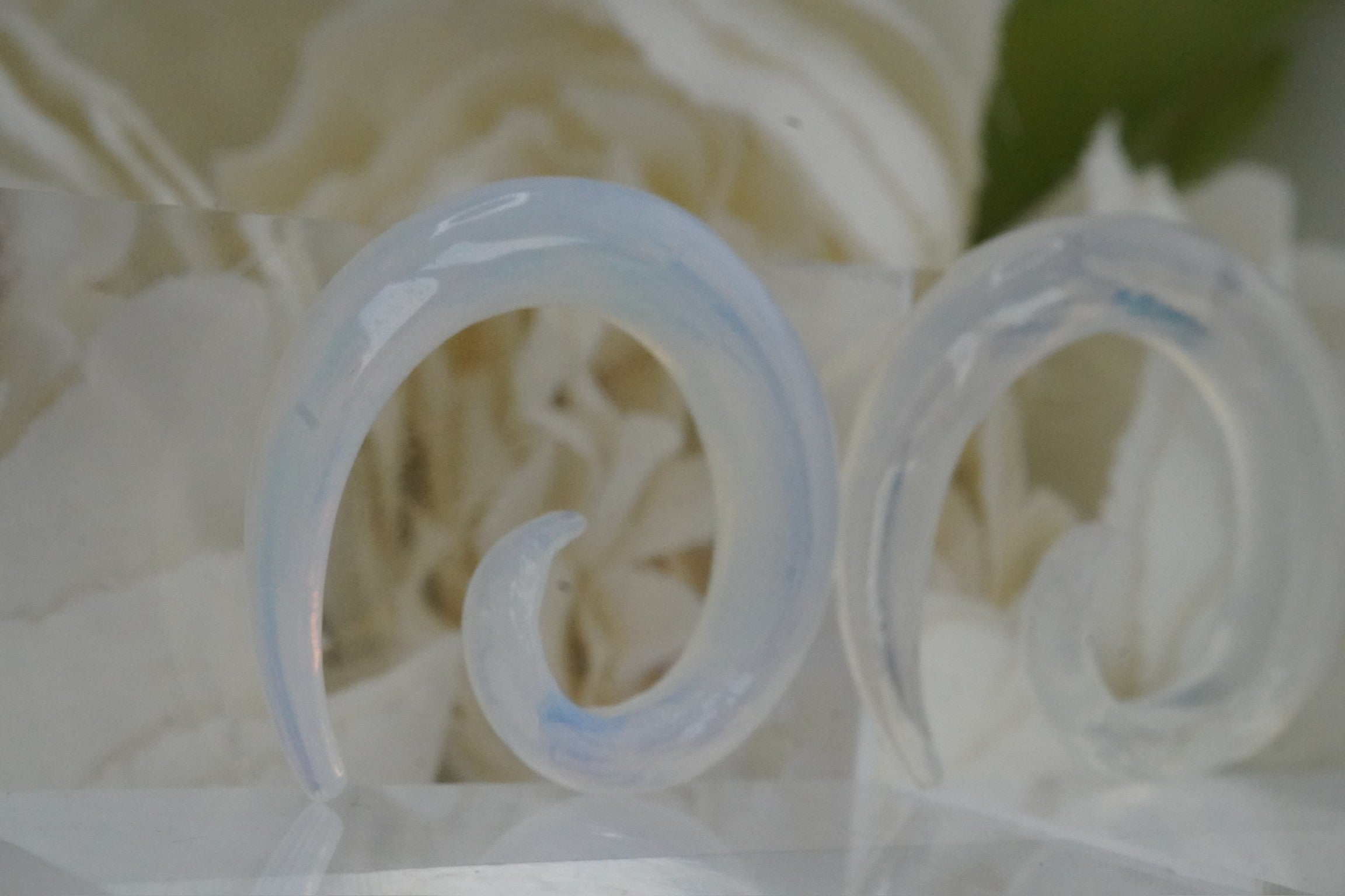 Iridescent Glass Spirals - 2g