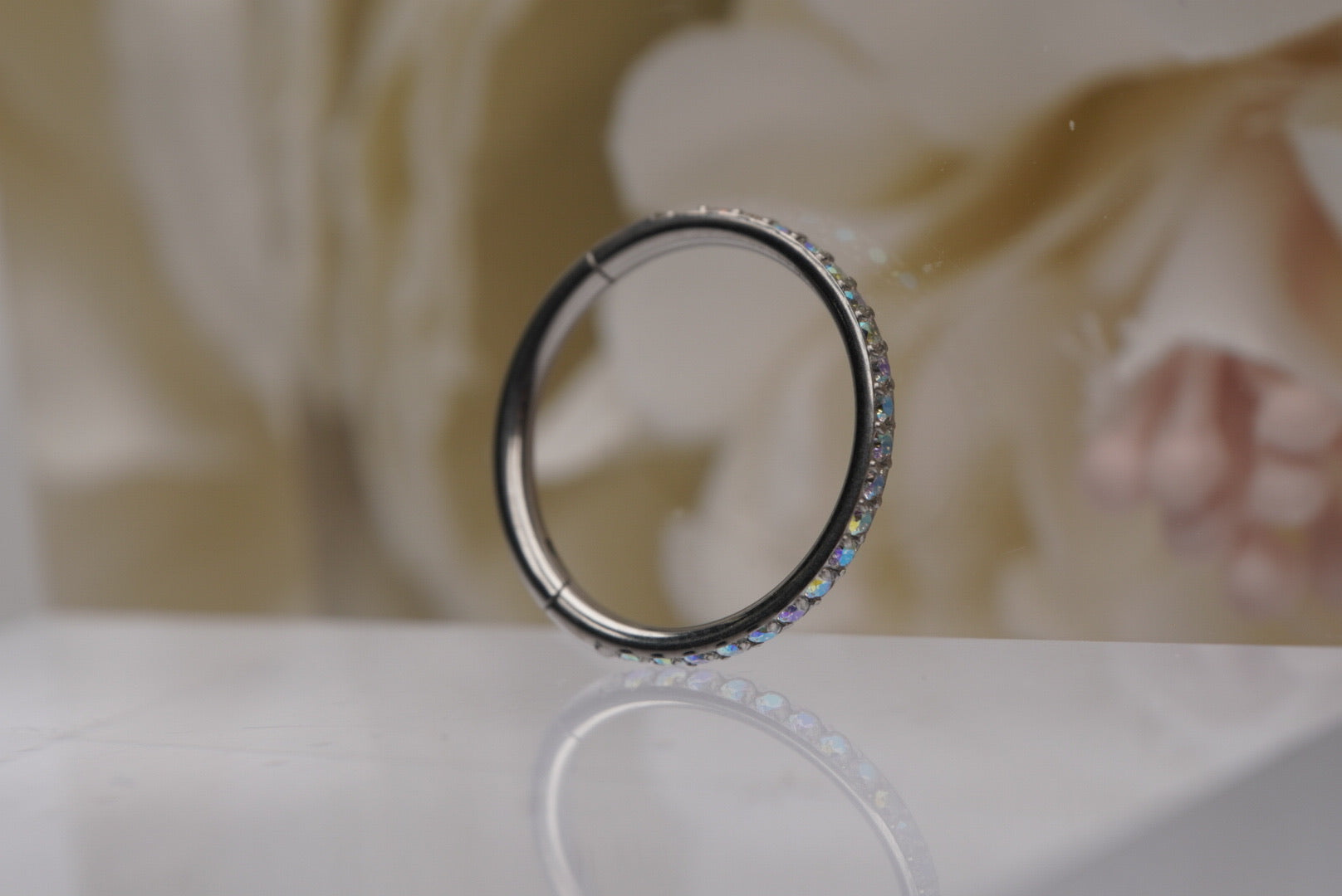 16g Aurora Borealis Titanium Clicker