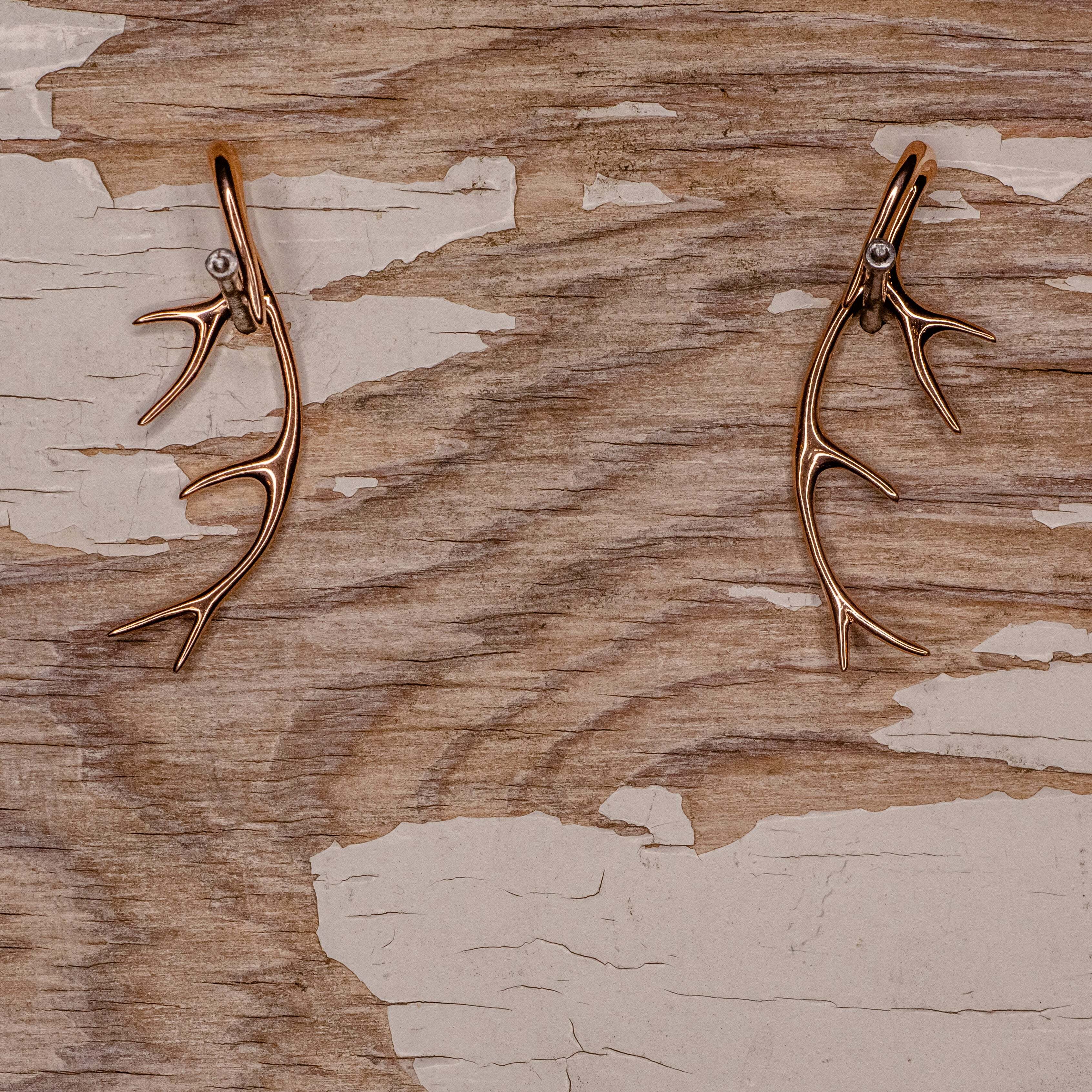 Antlers - 8g - Rose Gold Plated