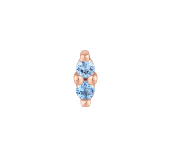 Mishka Prong #2 with London Blue Topaz