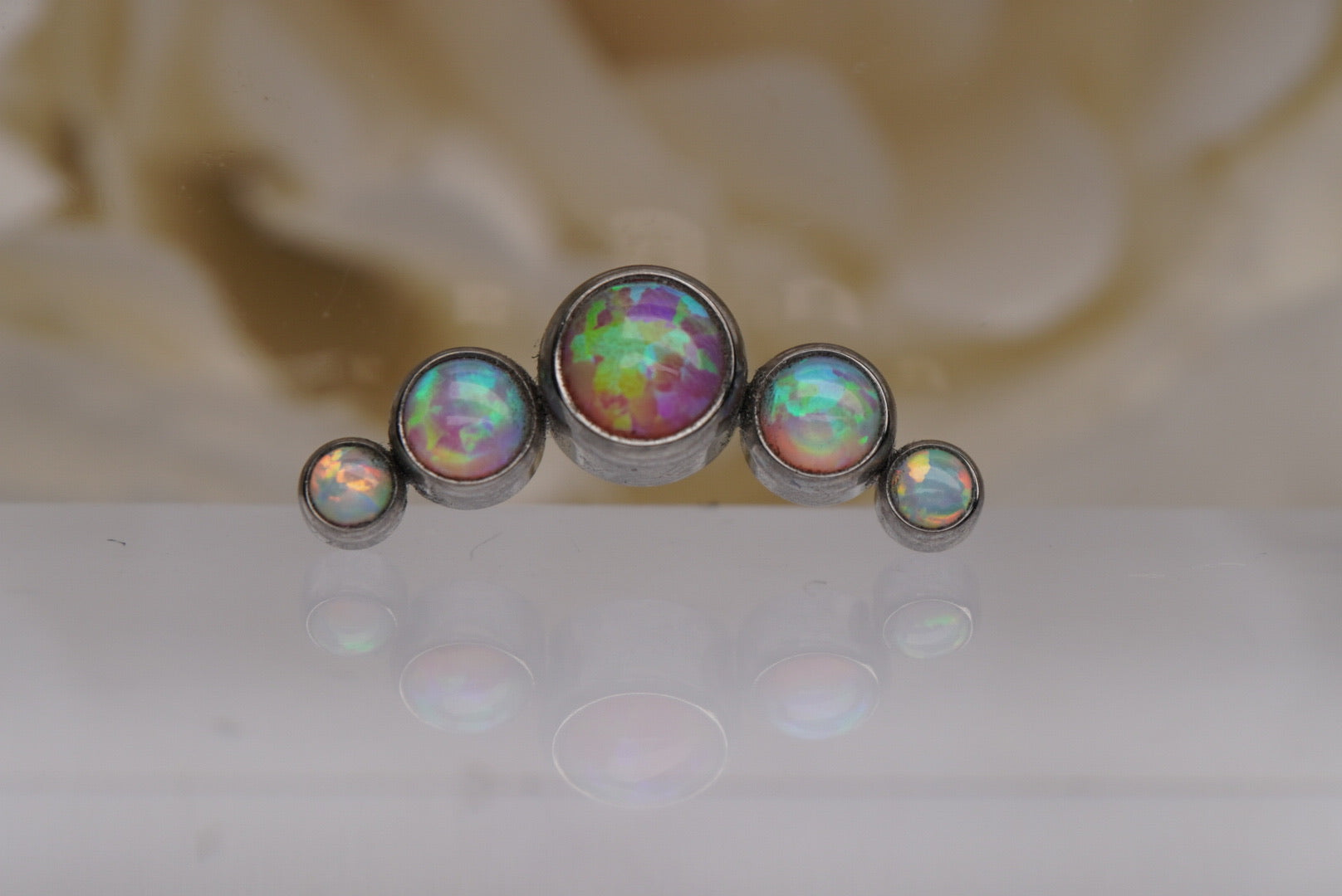 Bezel Prium- Medium (Bubble Gum with Pink)