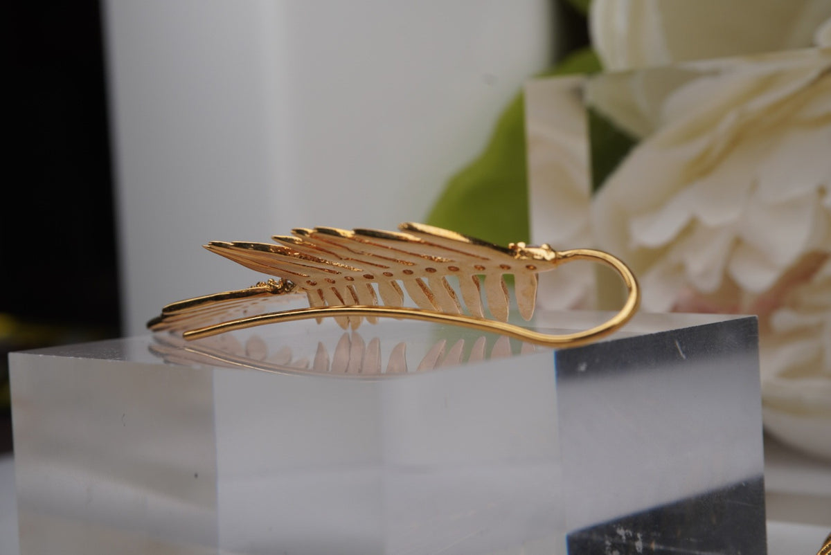 Remain Ungrounded- Traditional in yellow gold back view