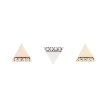 Love Triangle- GENUINE DIAMONDS