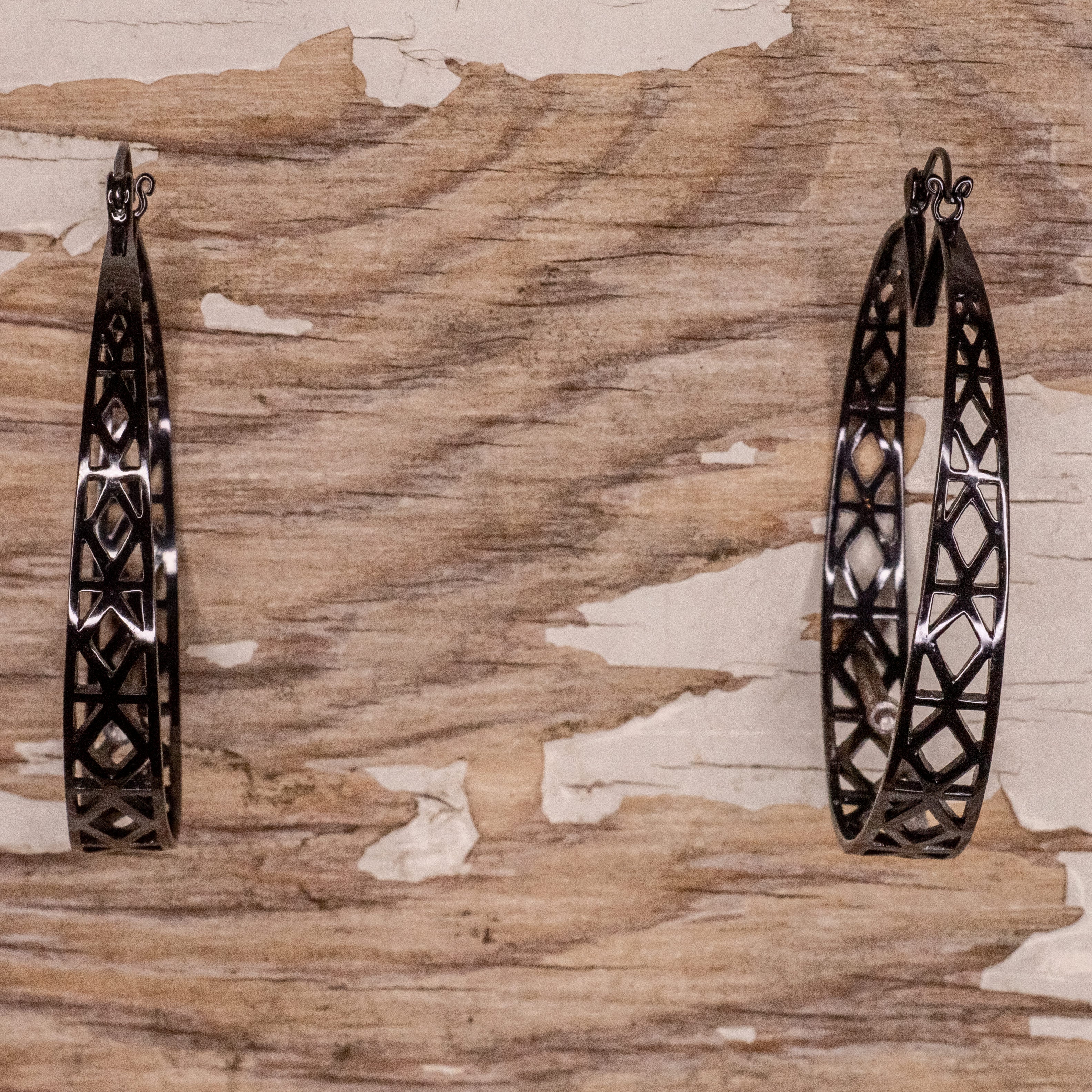Shadow Hoops-18g- Gunmetal