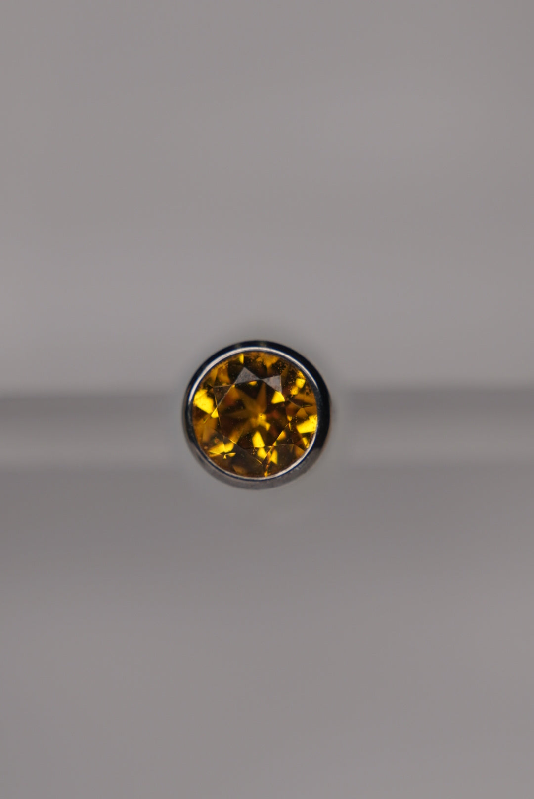 Yellow Crystal- Bezel