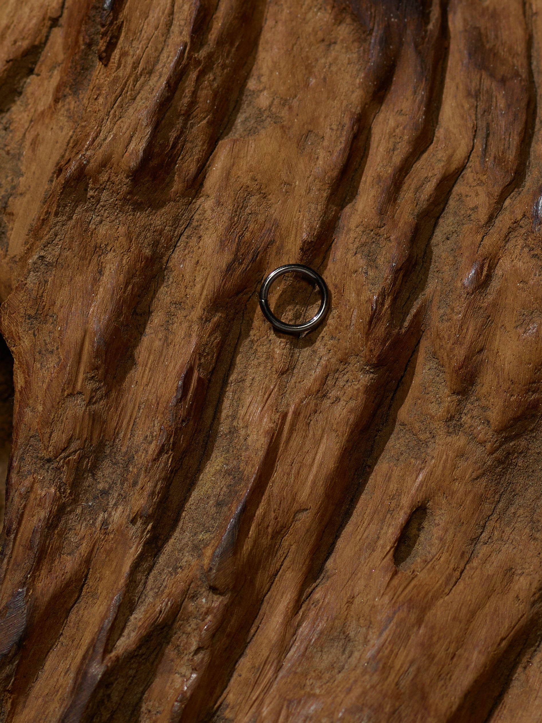 16g Heart Seamless Ring in Gold
