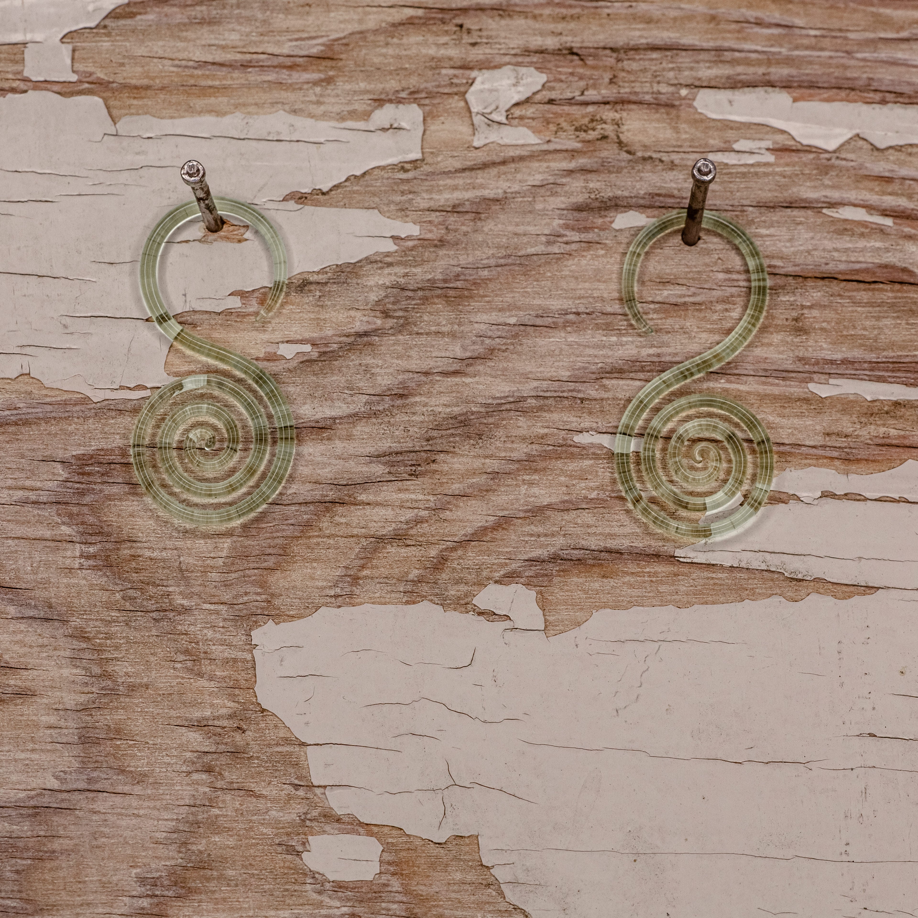 Lime Green Spirals- 12g