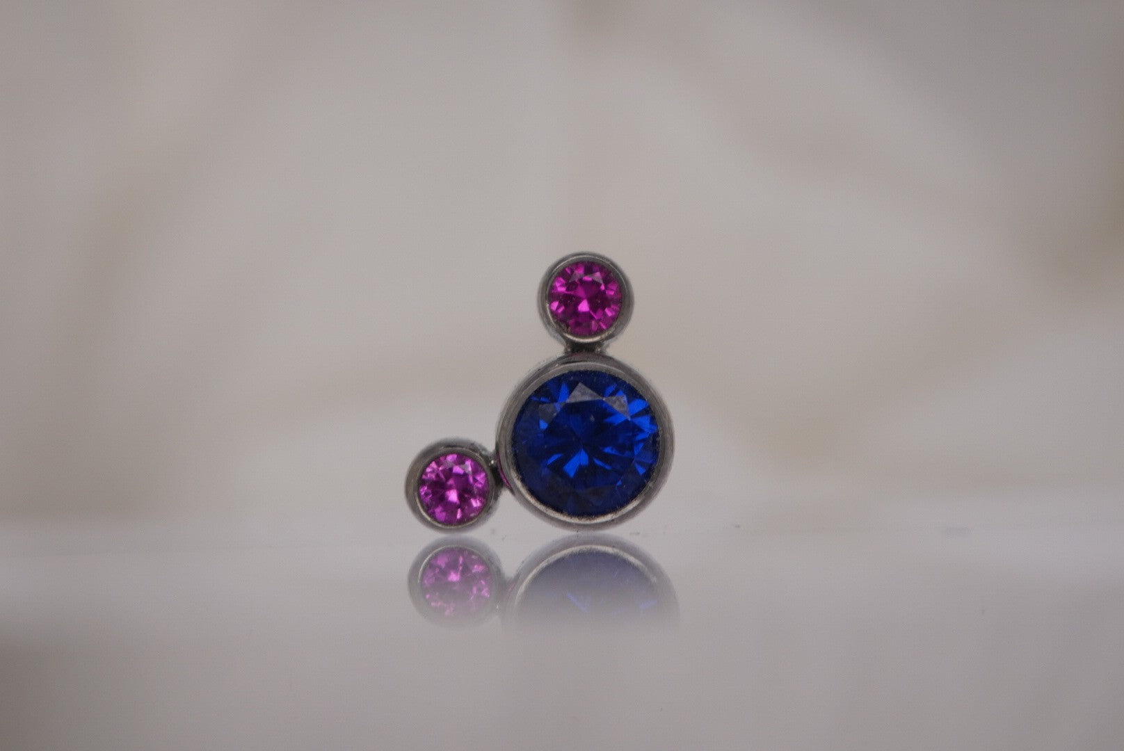 Mickey Head (Sapphire & Special Pink)