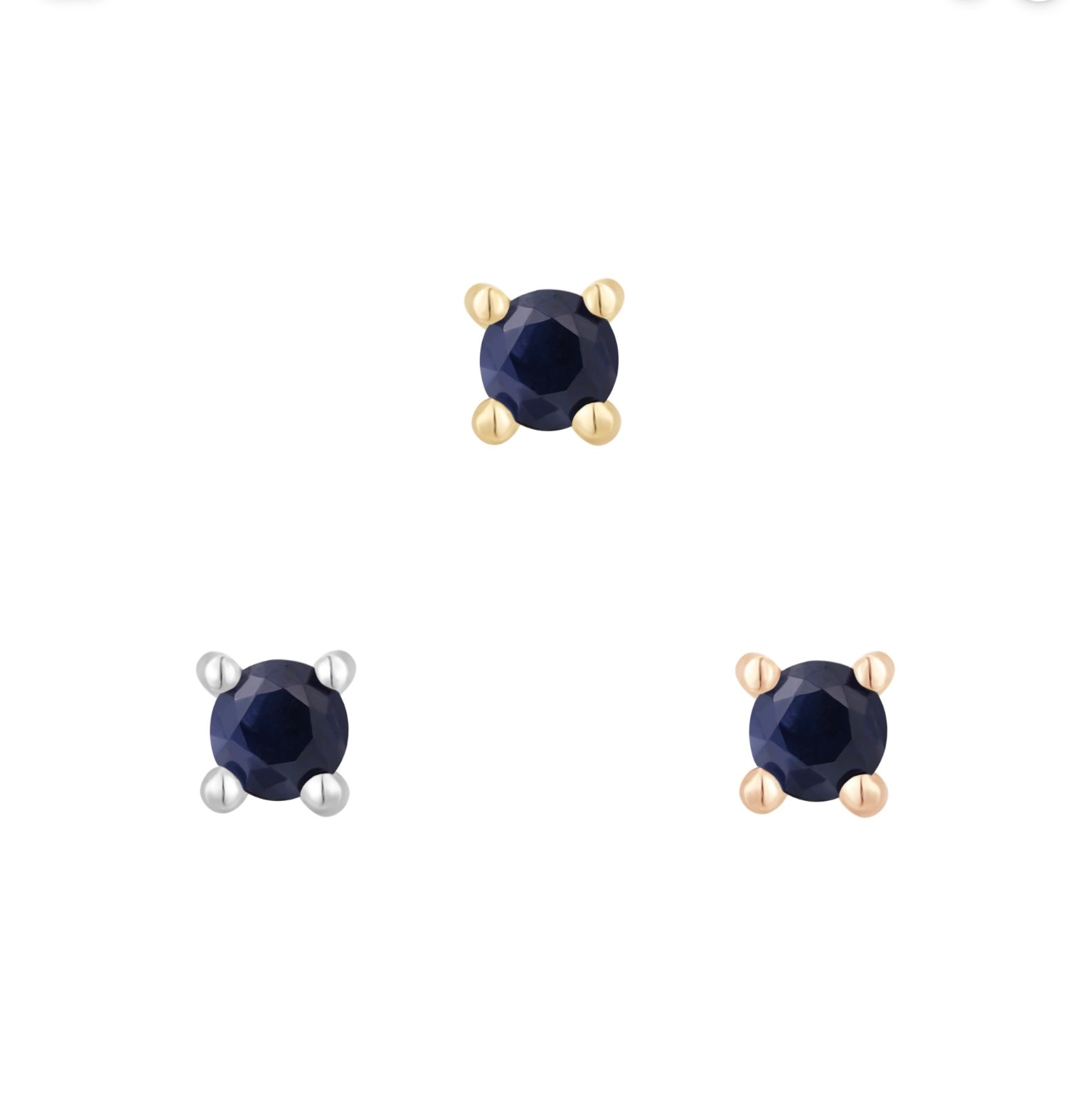 Blue Sapphire Prong