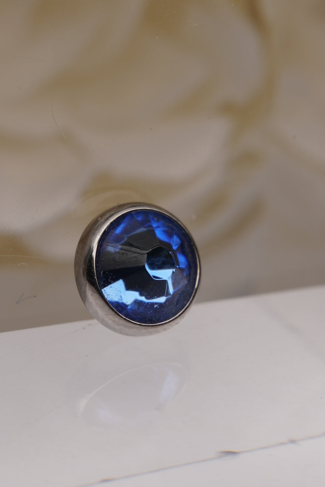 Sapphire Crystal- Flat Faceted Gems 16g