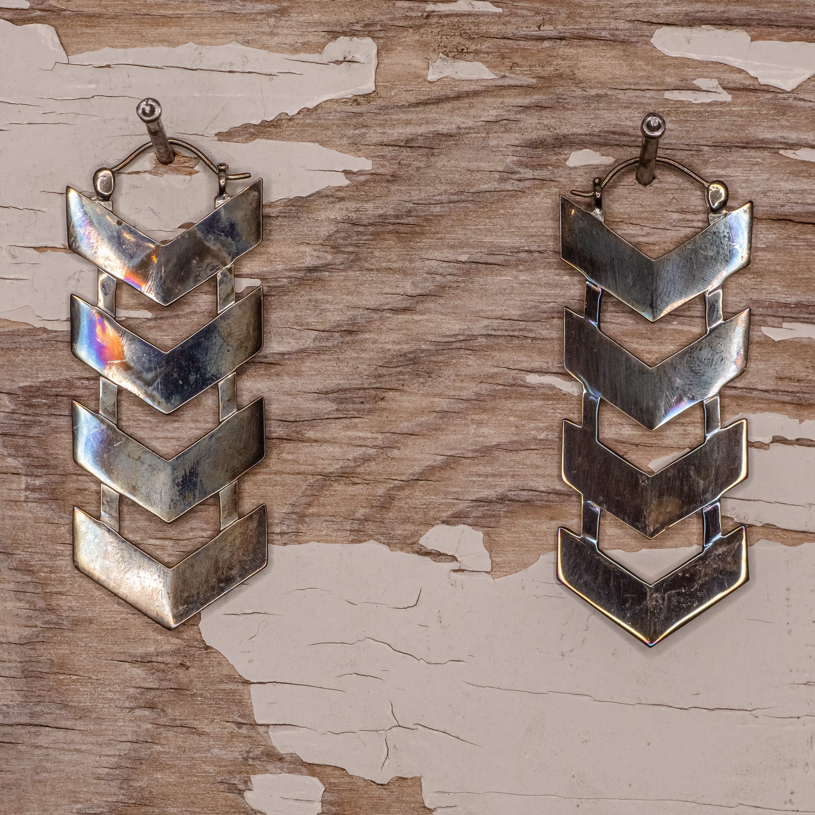 Quad Arrow-18g-Silver Plated